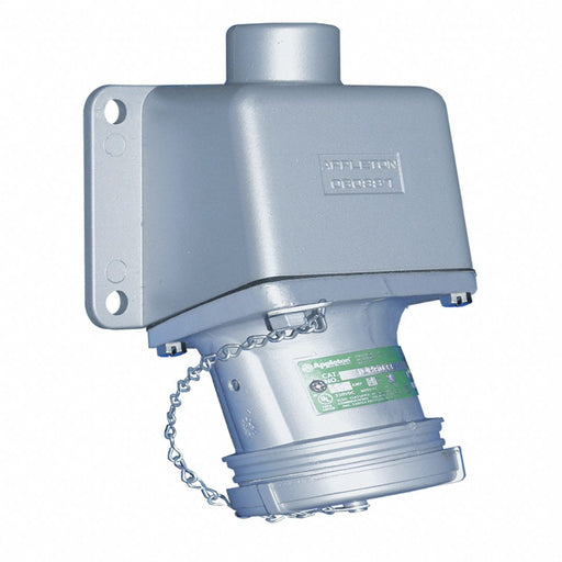 Receptacle Gray 30 A 3Pl Single