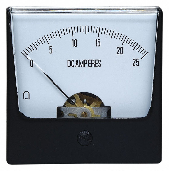 Analog Panel Meter DC Current 0-25 DC A