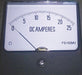 Analog Panel Meter DC Current 0-25 DC A
