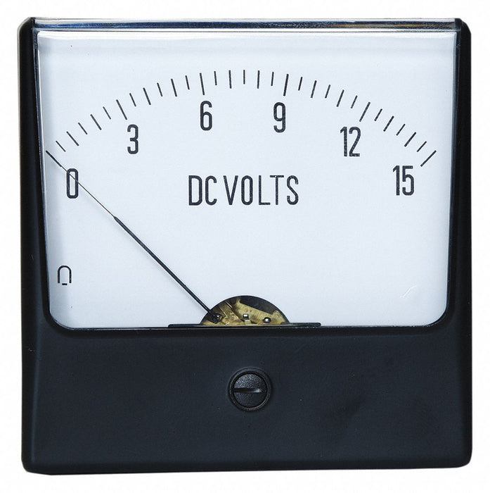 Analog Panel Meter DC Voltage 0-15 DC V