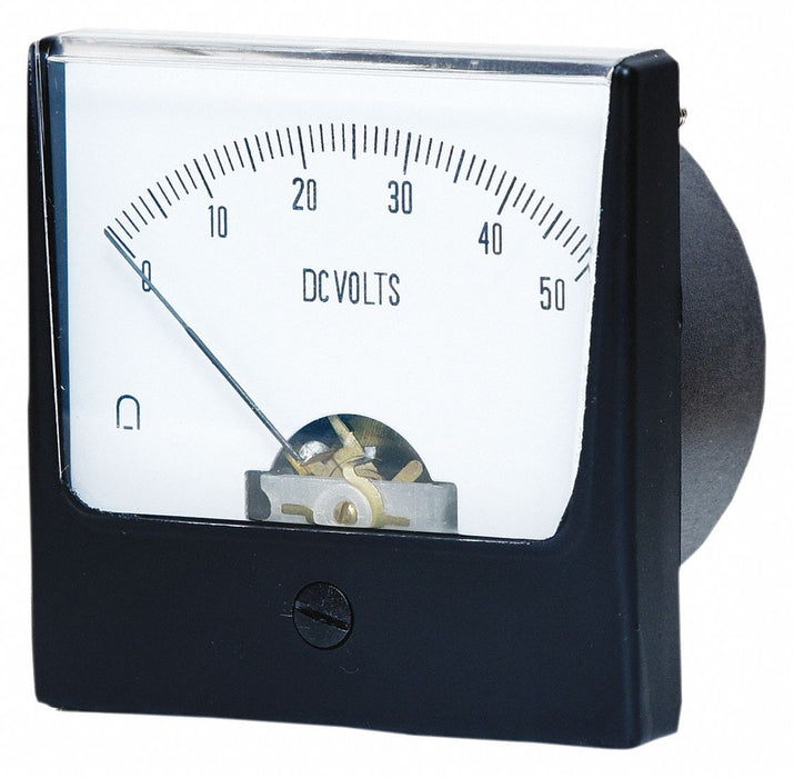 Analog Panel Meter DC Voltage 0-50 DC V