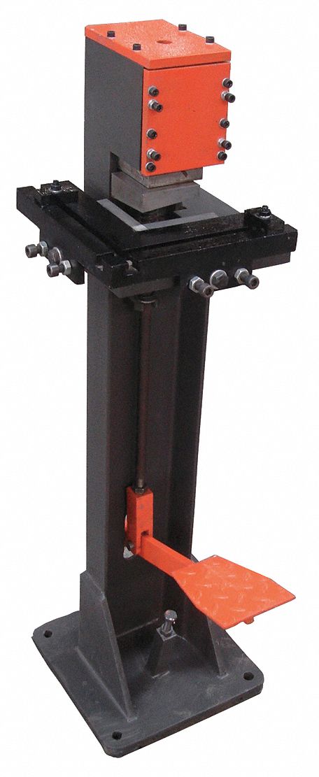 Manual Metal Stock Notcher 3 1/8 Notch