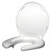 Toilet Seat Wht 19.1875 in W 2.5 in H