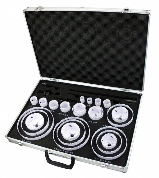 Hole Saw Kit 30pcs Sizes 0.75 -6 
