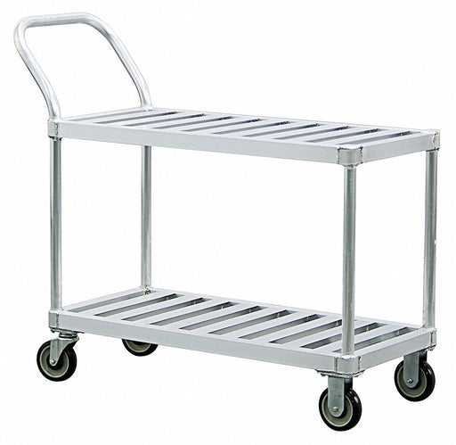Metal Shelf Cart 1 000 lb Aluminum
