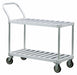 Metal Shelf Cart 1 000 lb Aluminum