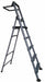 Platform Stepladder 59 Aluminum 300 lb.