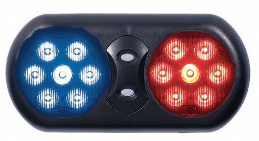 Visor Flip Light Round Blue Red