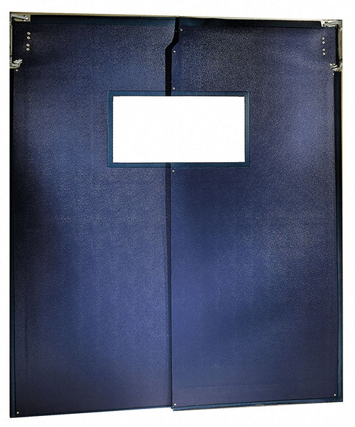 G4685 Swinging Door 8 x 7 ft Navy Blue PVC PR