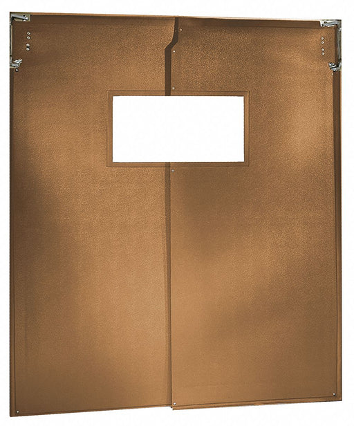 G4686 Swinging Dr 8x8 ft Medium Brown PVC PR
