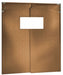 G2992 Swinging Dr 7x5 ft Medium Brown PVC PR
