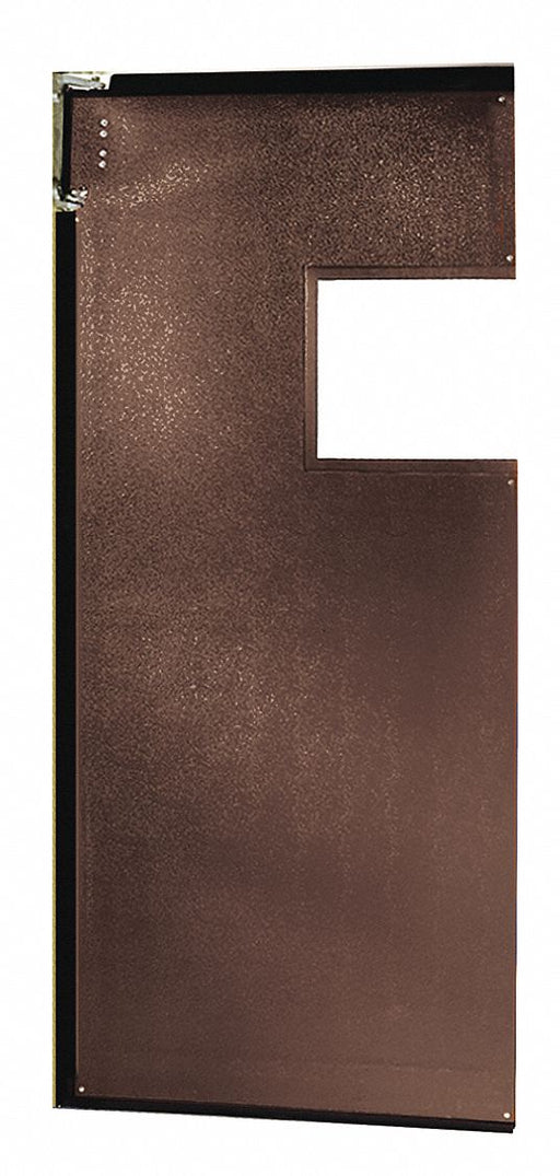 Swinging Door 8 x 3 ft Chocolate Brown