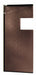 G2989 Swinging Door 7 x 2.5 ft Chocolate Brown