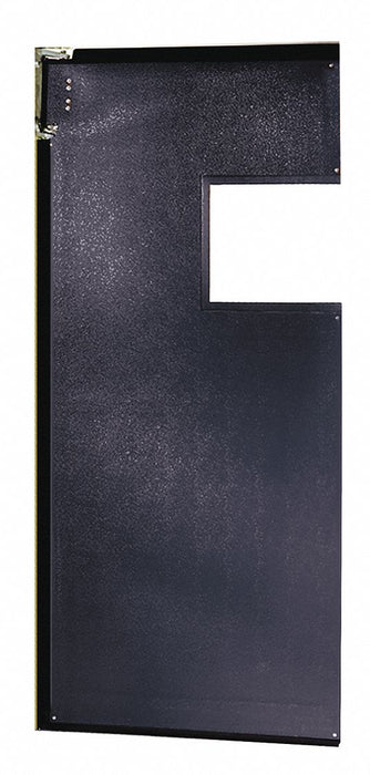 G2989 Swinging Door 7 x 2.5 ft Metallic Gray