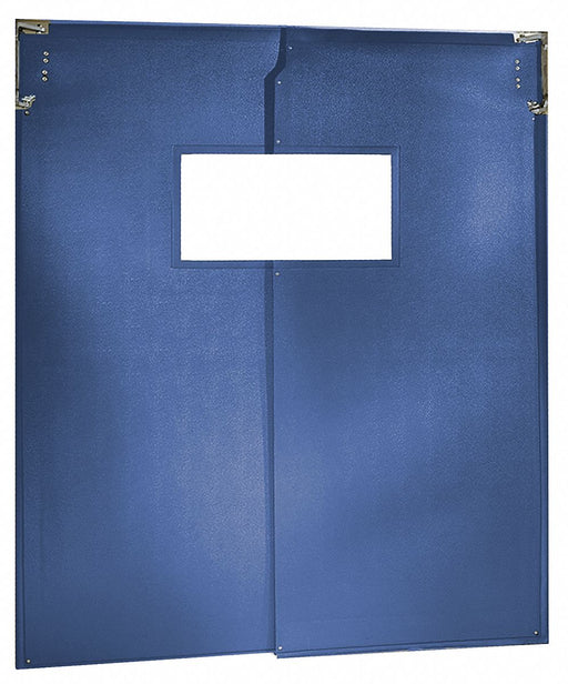 G4685 Swinging Door 8 x 7 ft Royal Blue PVC PR