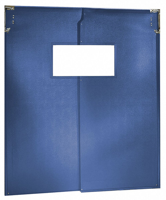 G2993 Swinging Door 8 x 5 ft Royal Blue PVC PR