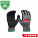 Cut Protection Dipped Gloves S PK12