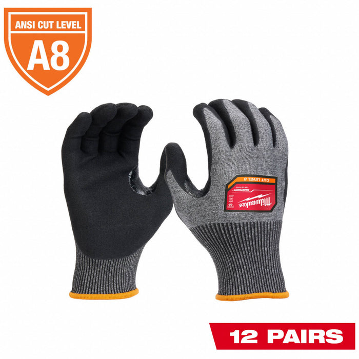 Cut Protection Dipped Gloves S PK12