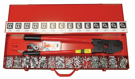 Hand Swaging Kit Oval  Stop Aluminum