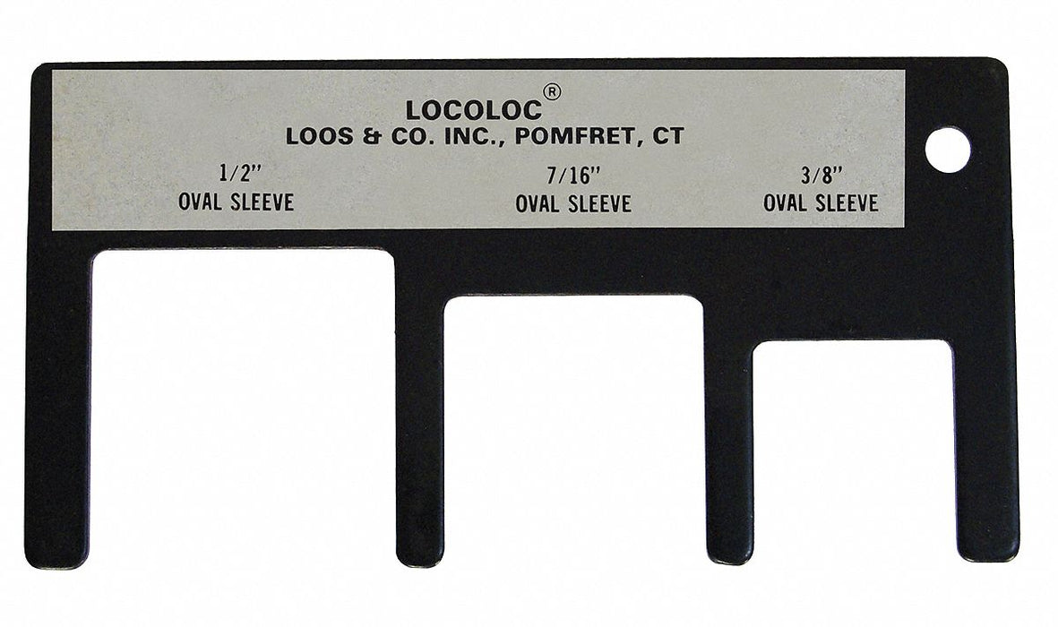 Oval Sleeve Gauge 3/8 7/16 1/2