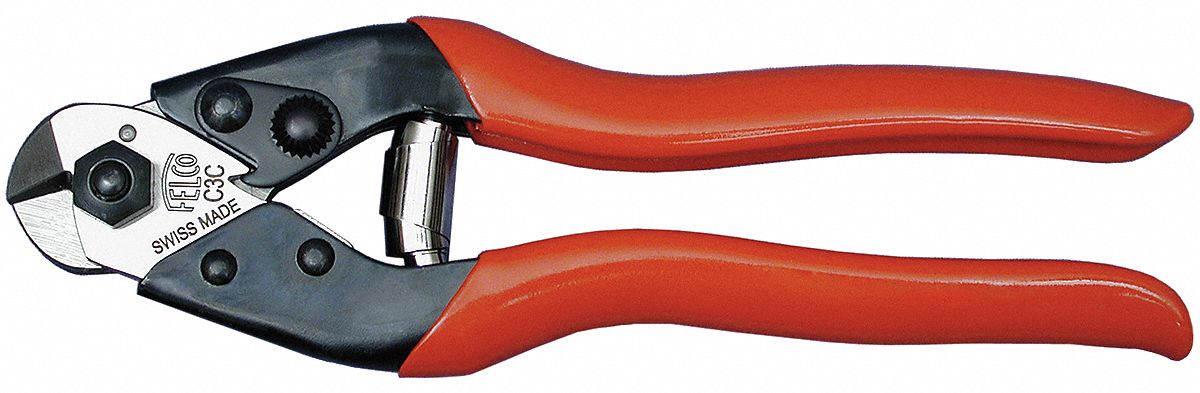 Cable Cutter Shear Cut 7-1/2 In