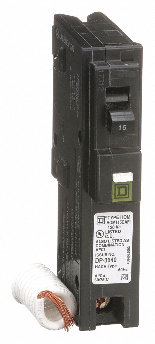Circuit Breaker 15A Plug In 120V 1P