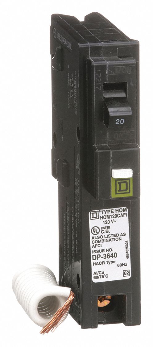 Circuit Breaker 20A Plug In 120V 1P