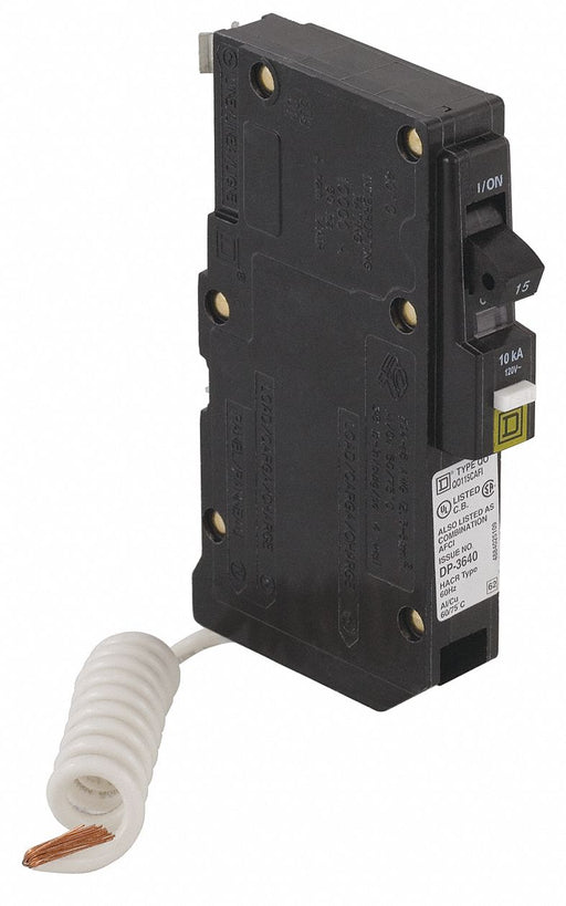 Circuit Breaker 15A Bolt On 120/240V 1P