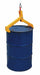 Salvage Drum Lifter Ylw Vertical Steel