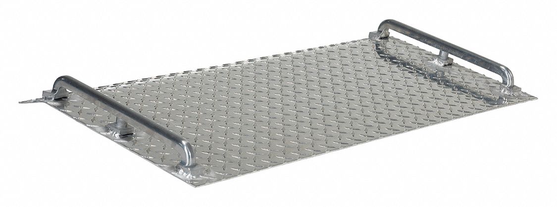 Dockplate Aluminum 700 lb 18 x 36 In