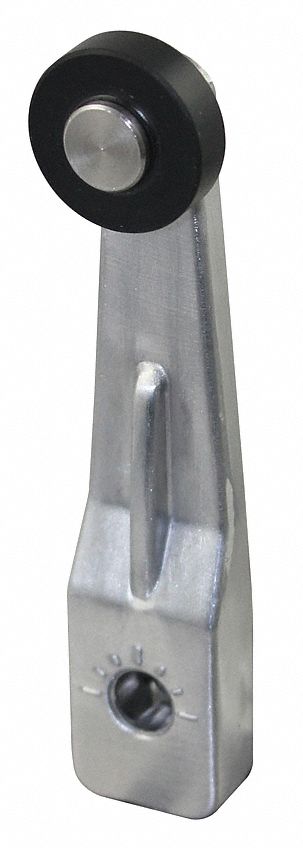 LmtSwtchLvrArm RotaryLeverRoller 3inArmL