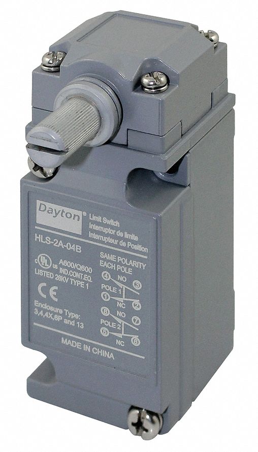 Limit Switch Rotary Lever DPDT