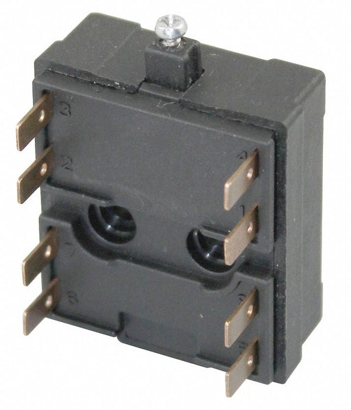 Contact Block Black 2NO/2NC 14 mm
