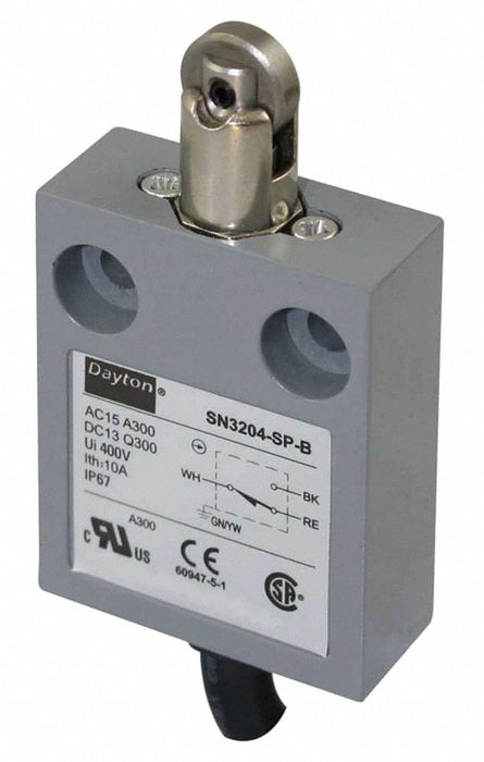 Limit Switch Roller Plunger SPDT