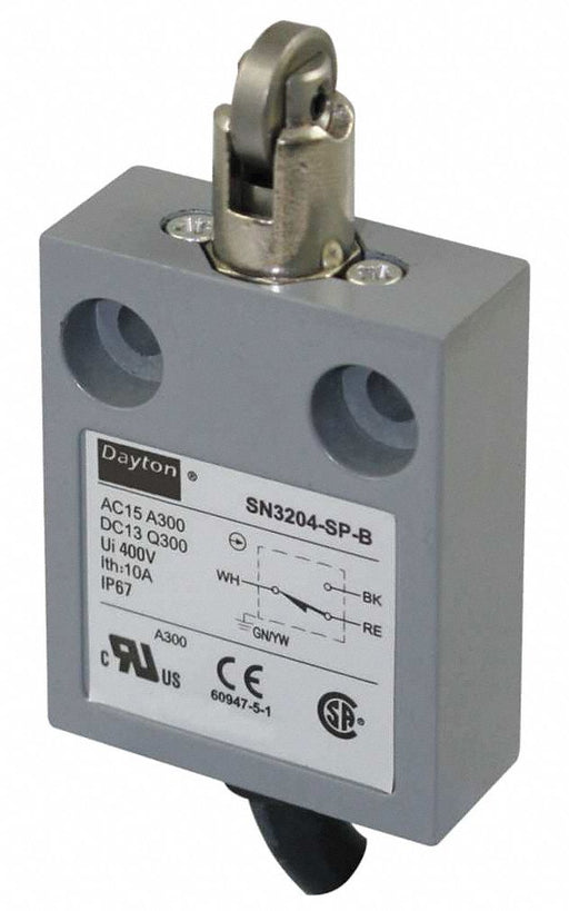 Limit Switch Cross Roller Plunger SPDT