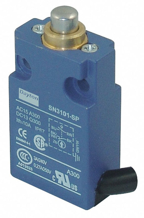Limit Switch Plunger SPDT