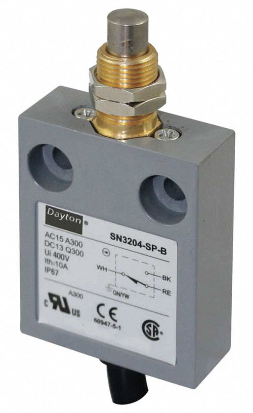Limit Switch Plunger SPDT