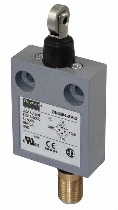 Limit Switch Cross Roller Plunger SPDT