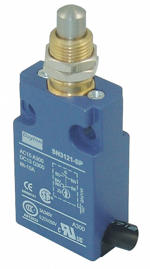 Limit Switch Plunger SPDT