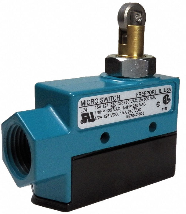 NonPlugInLimtSwtch RollerPlunger 1NO/1NC