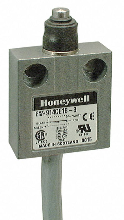 NonPlugInLimitSwtch Plunger SPDT-1NO/1NC