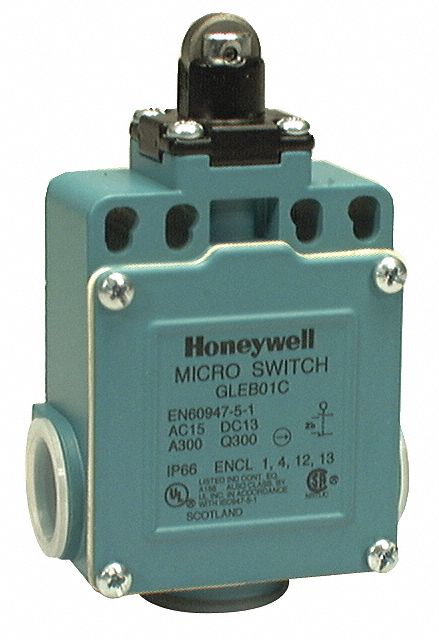 NonPlugInLimtSwtch RollerPlunger 2NO/2NC