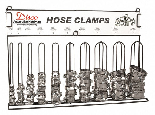 100Hose Clamp Assort 301SS