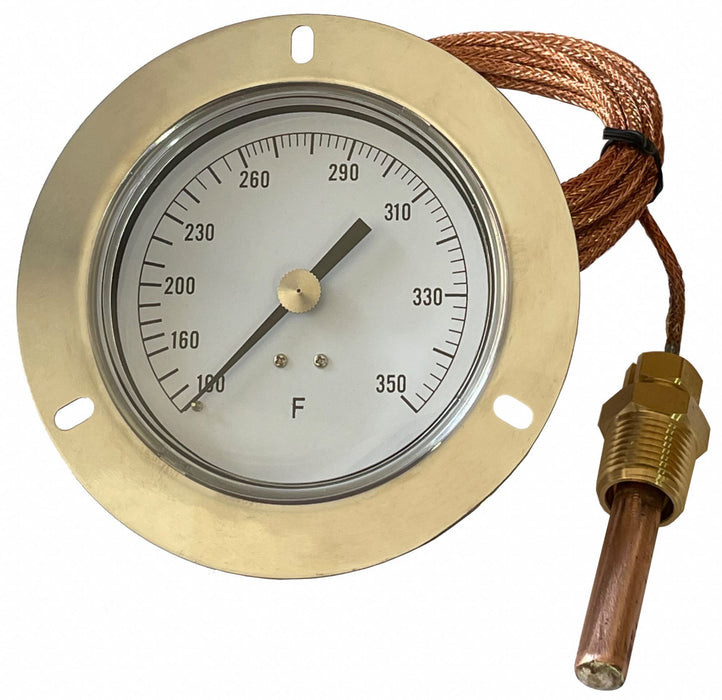 G2661 Analog Panel Mt Thermometer 100 to 350F