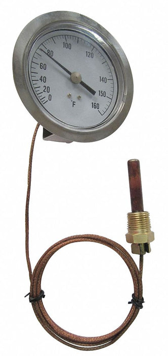 G2662 Analog Panel Mt Thermometer 30 to 240F