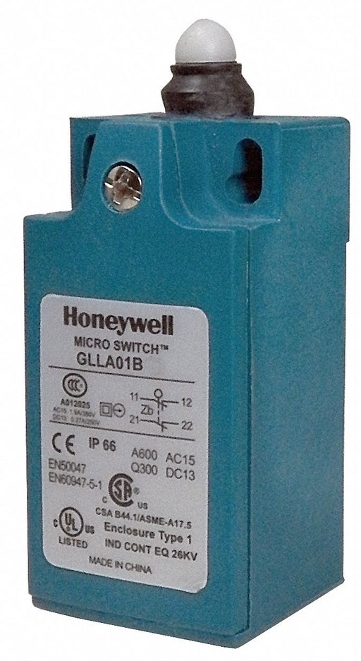 NonPlug-InLimitSwitch Plunger 1NO/1NC