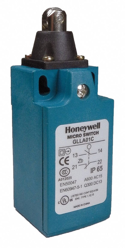 NonPlugInLimtSwtch RollerPlunger 1NO/1NC