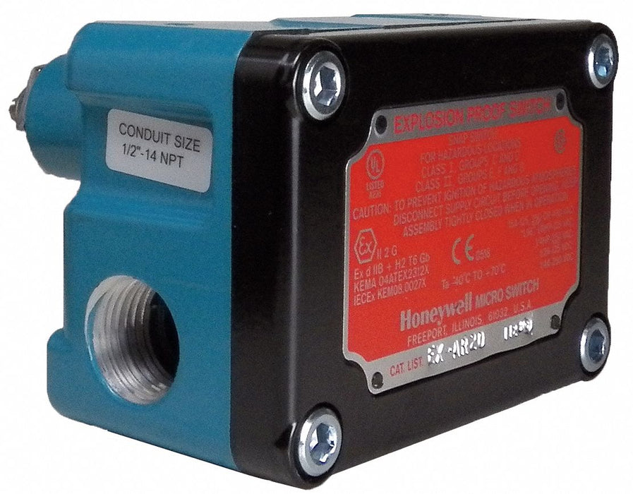 NonPlug-InLimitSwtch RotaryLever 1NO/1NC