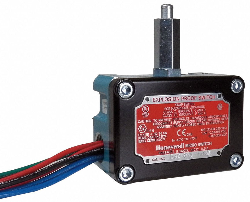 NonPlug-InLimitSwitch Plunger 2NO/2NC