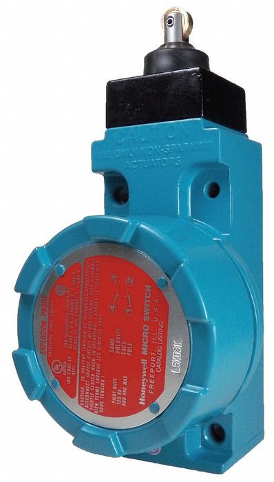 HazLocationLimtSwtch Plungr 1NO/1NC